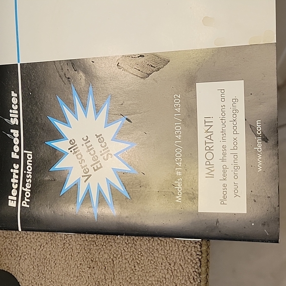 Deni Kitchen Deni Electric Food Slicer Professional Poshmark